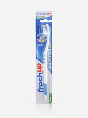 Cepillo de dientes Fresh Up adulto Universal slim suave.