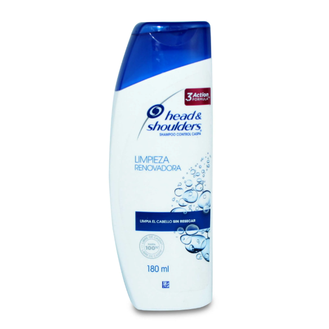 Head & shoulders Shampoo limpieza renovadora 180 ml. 1