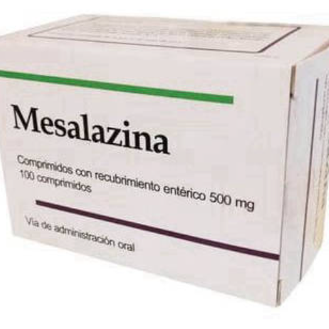 Mesalazina 500 mg 100 Comprimidos recubiertos. 1