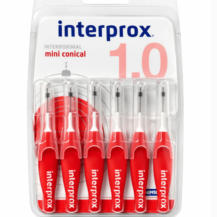 Cepillo interdental Interprox Mini conical 6 Unidades. 1