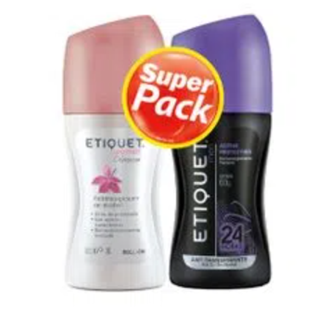 Desodorantes Etiquet Roll-on Action men+ Classic women 60 g Pack. 1