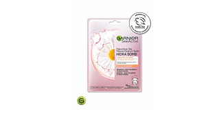 Garnier Skin active Mascarilla Hidra bomb Manzanilla.