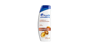 Head & shoulders Shampoo Limpieza y revitalización Aceite de Argán 375 ml.