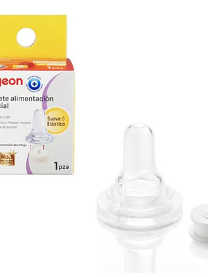 Chupete para alimentación especial Talla S. Pigeon