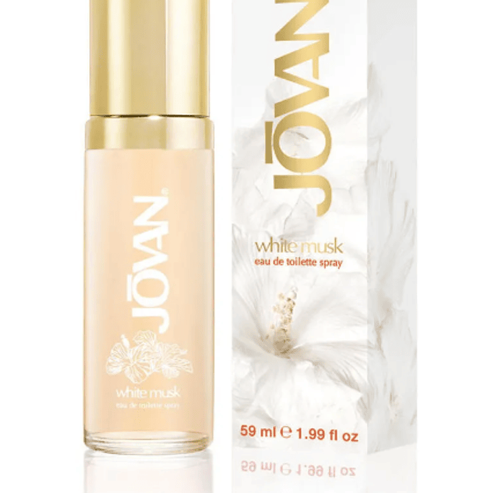 Fragancia Eau de toilette Jovan white musk 59 ml. 1