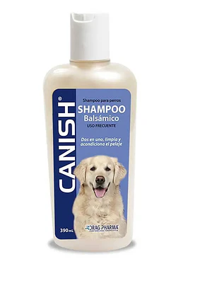 Canish Shampoo balsámico 390 ml. Uso veterinario