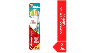 Cepillo dental Colgate Slim soft advance 2 Unidades.