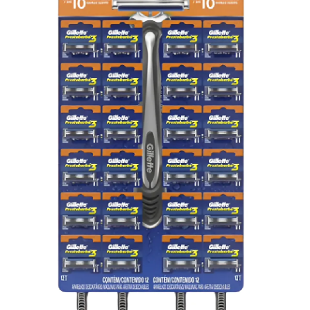 Gillette Prestobarba 3 Máquina de afeitar 24 unidades. 1