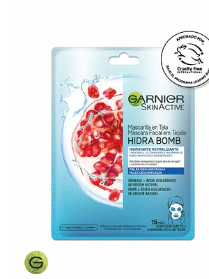 Garnier Skin active Hidra Bomb Revitalizante Granada.