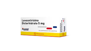 Levocetirizina comprimidos 5 mg por 30 Ascend