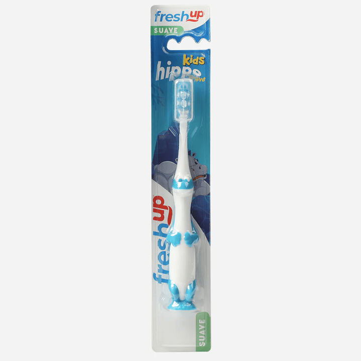 Cepillo dental Fresh Up Kids Hippo suave 083. 1