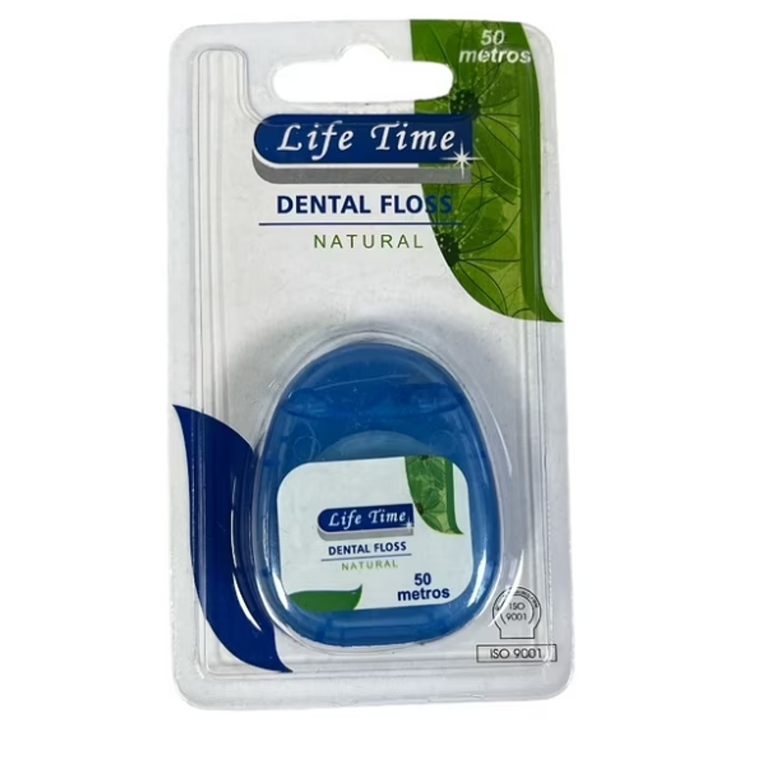 Hilo dental encerado Life Time 50 m. 1