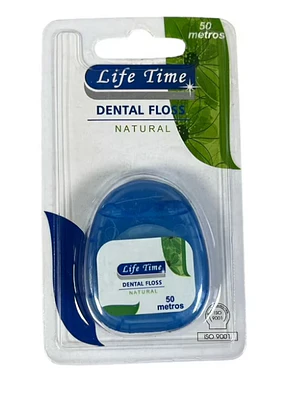 Hilo dental encerado Life Time 50 m.