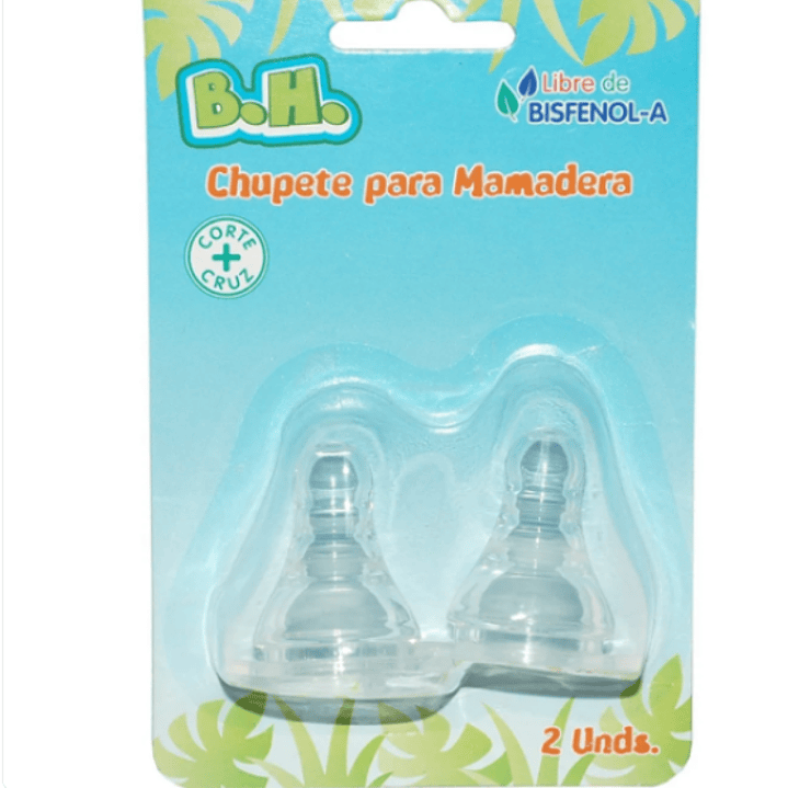 Chupete para mamadera Best House 2 Unidades. 1