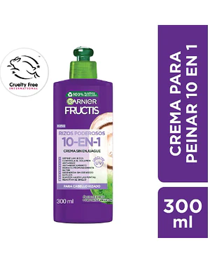 Garnier Fructis Crema de peinar Rizos poderosos 300 ml.