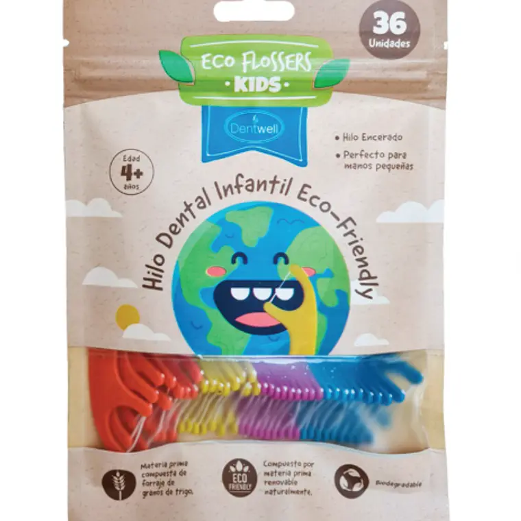 Hilo dental Eco kids 36 Unidades. Dentwell 1