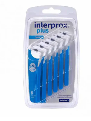 Cepillos interdentales Interprox Plus cónico 6 Unidades.