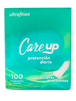 Protectores diarios Care Up 100 Unidades.