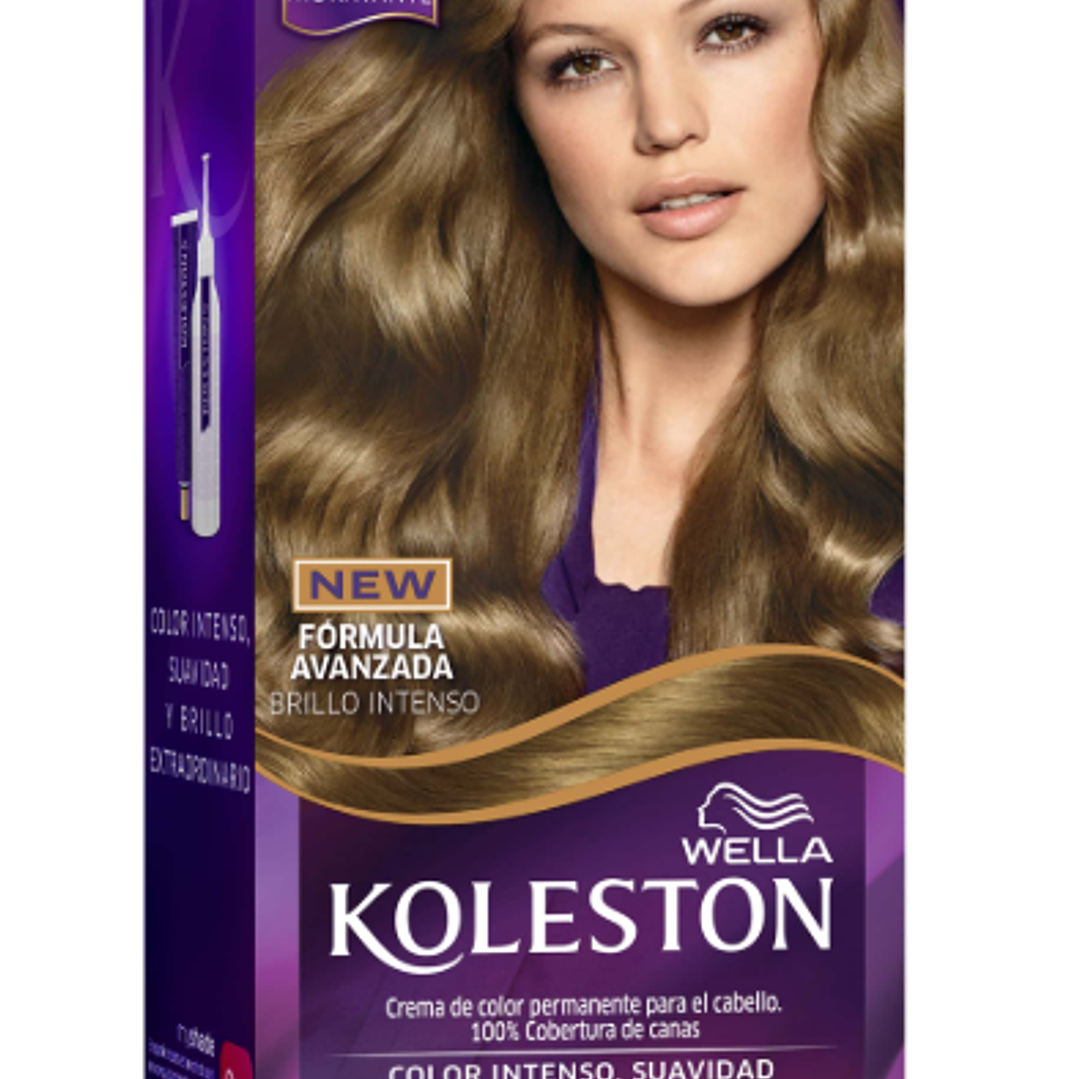 Tinte para el cabello Koleston New 71 Rubio ceniza mediano. 1