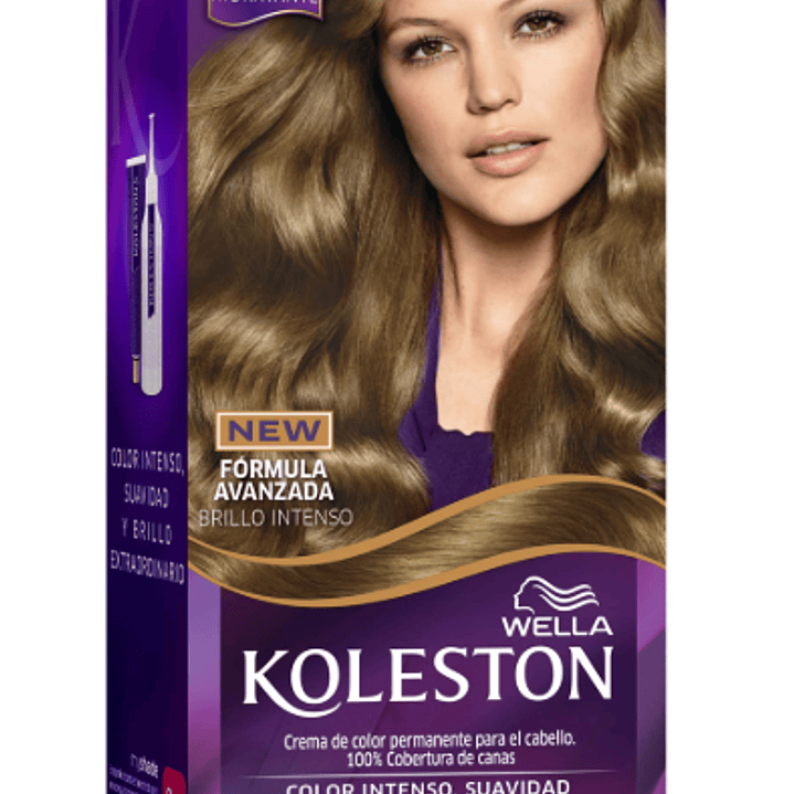 Tinte para el cabello Koleston New 71 Rubio ceniza mediano. 1