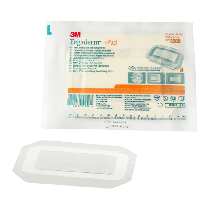 Apósito Tegaderm + Pad 9 x 15 cm 25 Unidades. 1