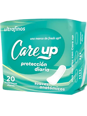 Protectores diarios Care Up 20 Unidades.