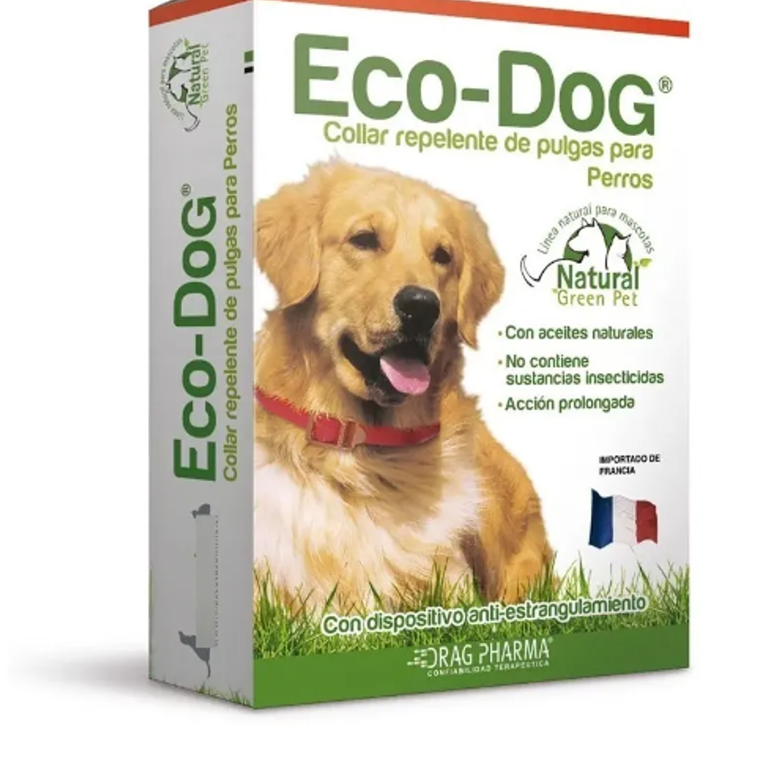 Collar Eco-Dog Repelente de pulgas. 1