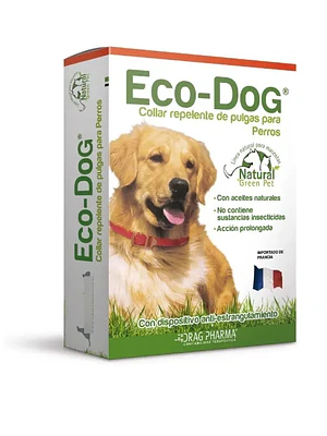 Collar Eco-Dog Repelente de pulgas.
