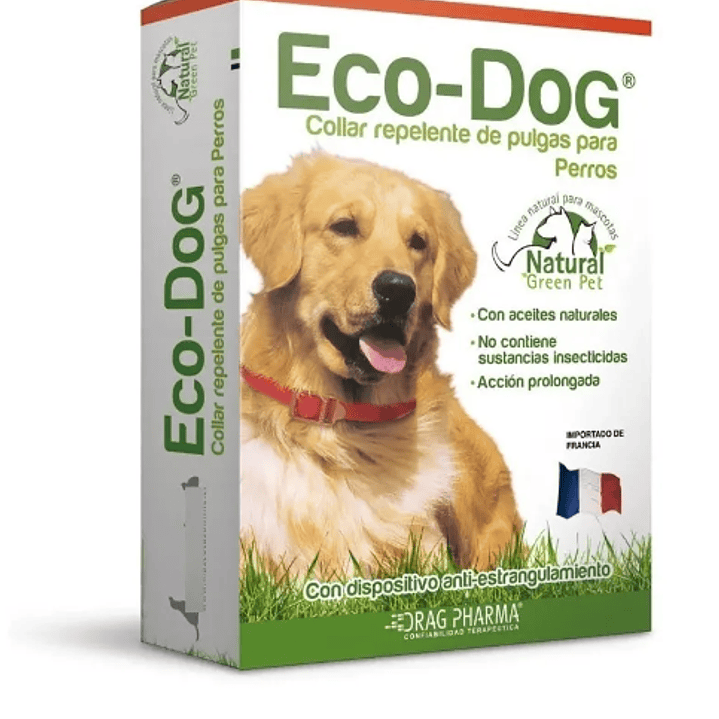 Collar Eco-Dog Repelente de pulgas. 1