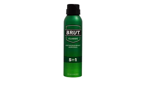 Antitranspirante Brut classic 5 en 1 Aerosol 150 ml.