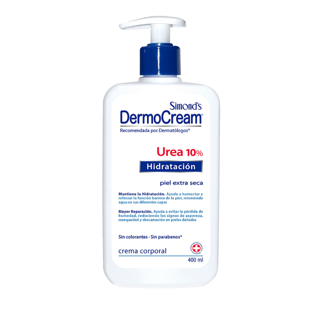 DermoCream Úrea 10% Hidratación 400 ml. Simond's 1