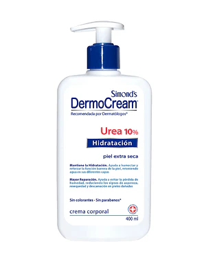 DermoCream Úrea 10% HidrataciónCrema corporal 400 ml. Simond's