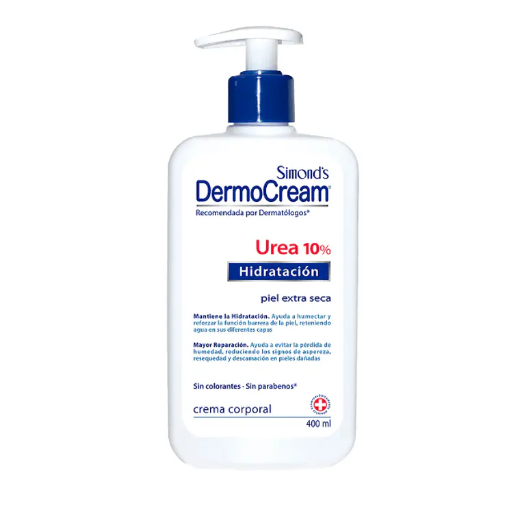 DermoCream Úrea 10% HidrataciónCrema corporal 400 ml. Simond's 1
