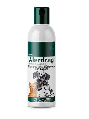 Alerdrag Shampoo antialérgico 150 ml. Uso veterinario