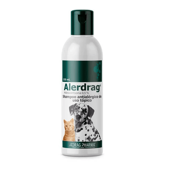 Alerdrag Shampoo antialérgico 150 ml. Uso veterinario 1