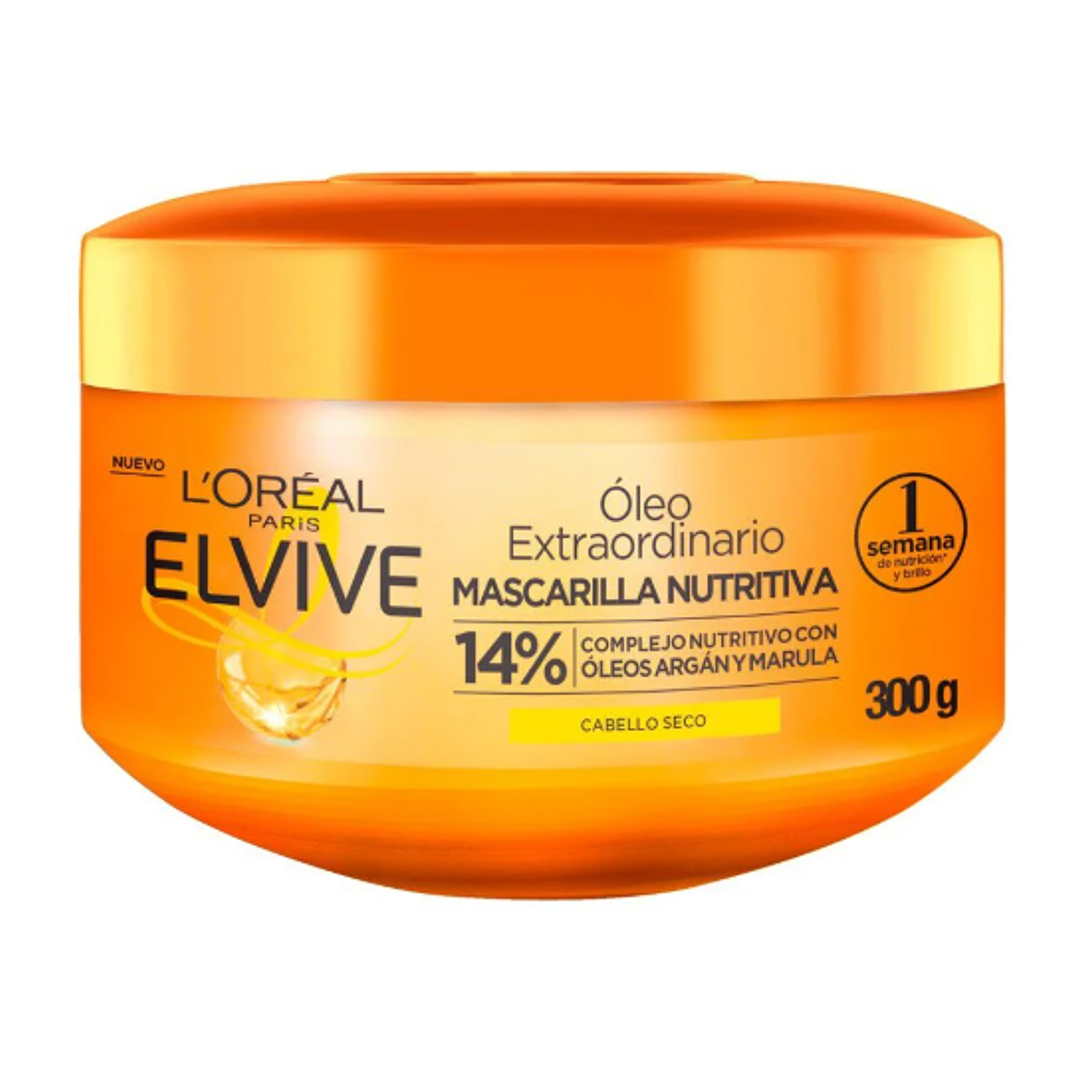 Elvive Crema de tratamiento Óleo extraordinario 300 g. L'oréal 1