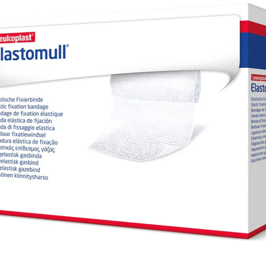 Elastomull Venda de gasa elasticada 10 cm x 4 m Caja de 20 Unidades. 1