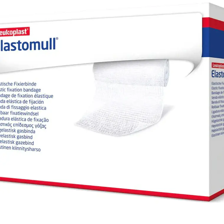 Elastomull Venda de gasa elasticada 10 cm x 4 m Caja de 20 Unidades. 1