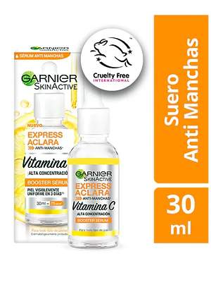 Garnier Skin active Sérum Express aclara 30 ml.