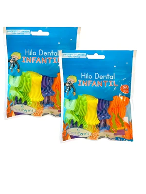 Hilo dental infantil 36 Unidades. Dentwell
