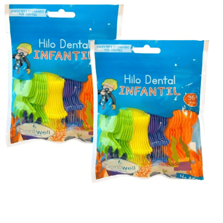 Hilo dental infantil 36 Unidades. Dentwell 1