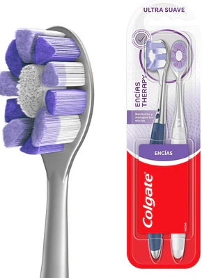 Cepillo dental Colgate Therapy 2 Unidades.