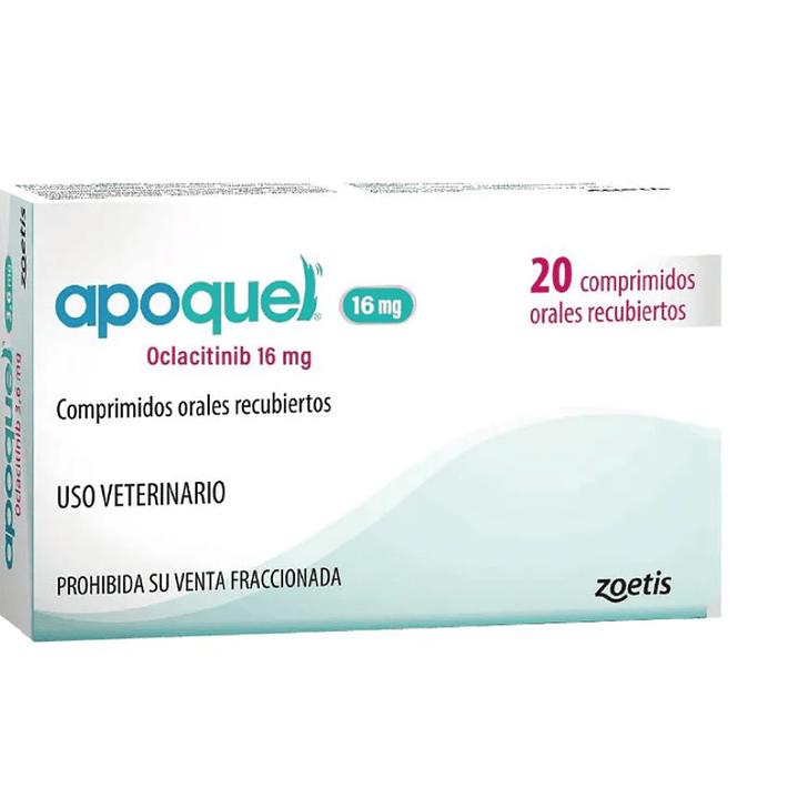 Apoquel Oclacitinib 16 mg 20 Comprimidos. Uso veterinario 1