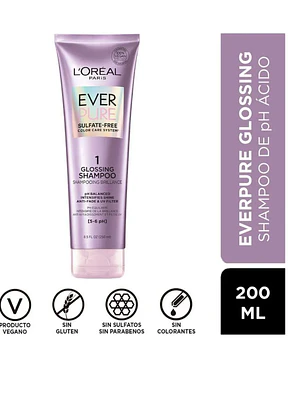 Everpure Glossing Shampoo de pH ácido 250 ml. L'oréal