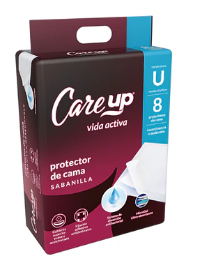 Sabanilla protectora de cama Care Up 8 Unidades.