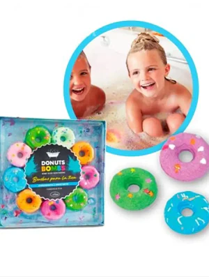 Bombas de baño Donuts 9 Unidades.