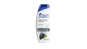 Head & Shoulders Shampoo Purificación capilar Carbón activado 375 ml.
