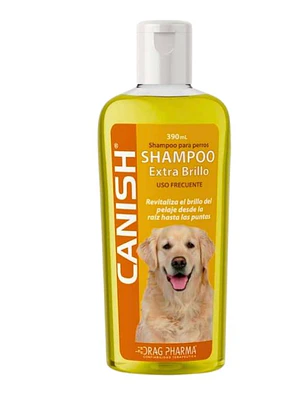 Canish Shampoo Extra brillo 390 ml. Uso veterinario