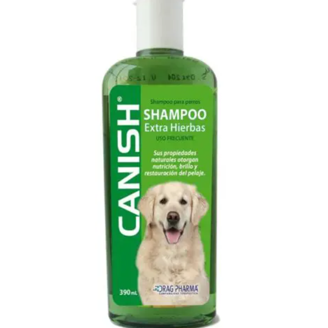 Canish Shampoo Extracto de hierbas 390 ml. Uso veterinario 1