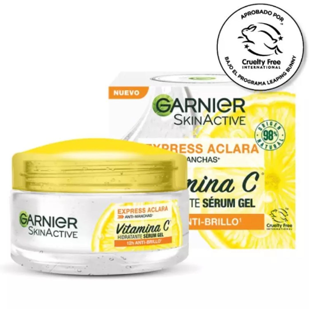 Garnier Skin active Express aclara Sérum gel hidratante 50 ml. 1